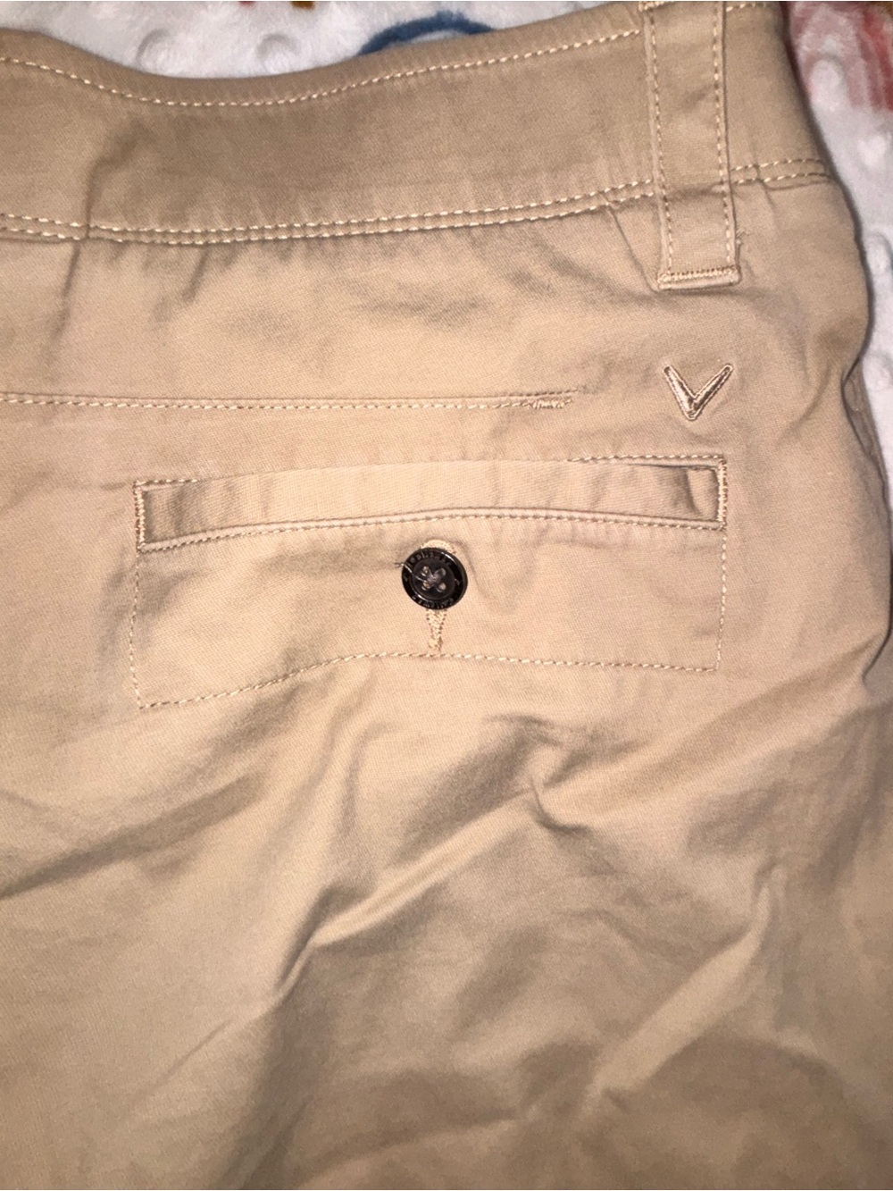 Callaway Khaki/Tan Flat Front Men's Chinos 30x30 - Picture 4 of 4